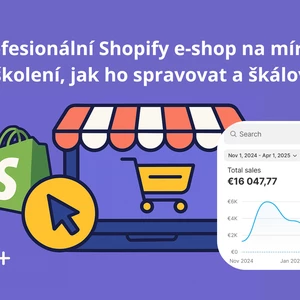 Vytvořím profesionální Shopify e-shop na míru + zaškolení