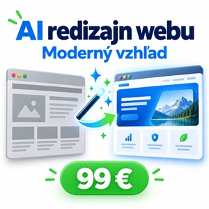 Redizajnujem zastaranú webstránku pomocou AI