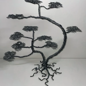 Kovový strom - Bonsaj spokojenosti - dárek pro každou příležitost