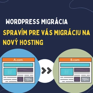 Ja spravím Wordpress migráciu Vašej stránky na nový hosting