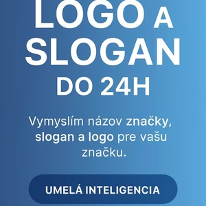 Navrhnem logo nazov znacky a slogan do jedneho dna