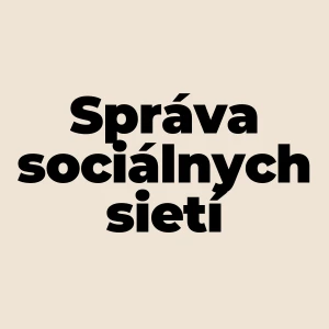 Správa sociálnych sietí