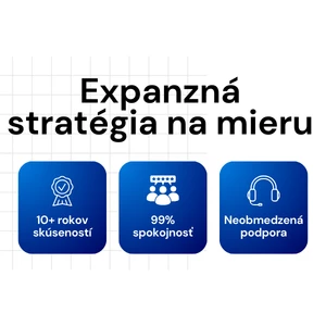Expandujte biznis s profesionálnou podporou – expanzia trhu a produktov