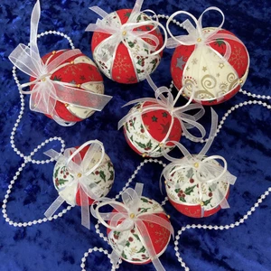 Vyrobím vánoční dekorace - koule, srdce