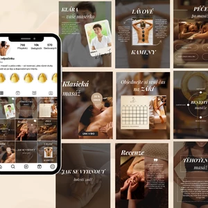 Šablony na sociální sítě