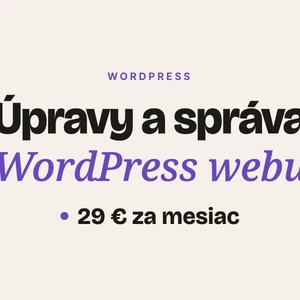 Upravím a spravujem váš WordPress web