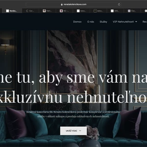 Webstránka na kľúč