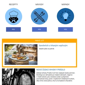 Publikace PR článku na webu s návštěvností přes 250tis