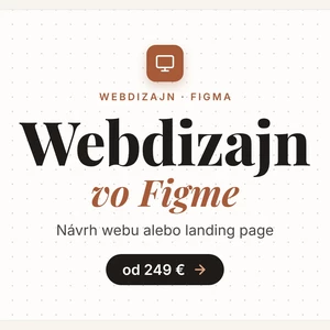Navrhnem web alebo landing page vo Figme – moderný dizajn na mieru