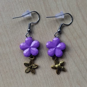 Náušnice květina1