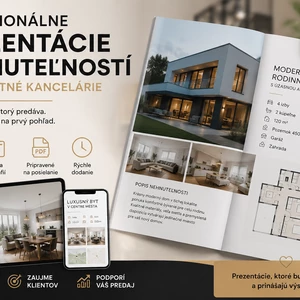 PREZENTÁCIE NEHNUTEĽNOSTÍ PRE REALITNÉ KANCELÁRIE