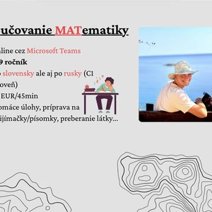 Online doučovanie MAT - SK aj RUS - aj príprava na testovanie 9 + prijímačky