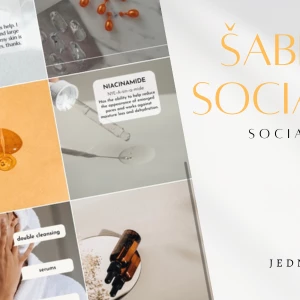 Ja spravím šablóny na sociálne siete