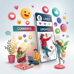 Měsíční správa sociálních sítí 