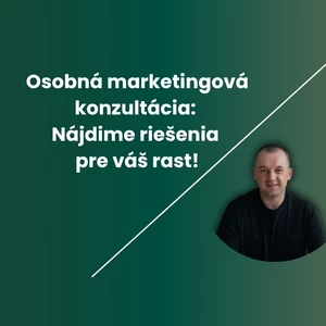 Osobná marketingová konzultácia Nájdem riešenia  pre váš rast