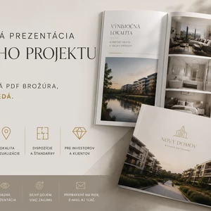 Vytvorím luxusnú PDF brožúru pre developera alebo developerský projekt
