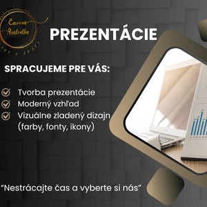 Tvorba prezentácií