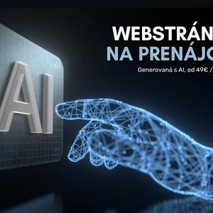 Webstránka s AI na prenájom