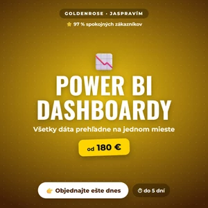Vytvorím Power BI dashboard a reporty – vaše dáta na jednom mieste