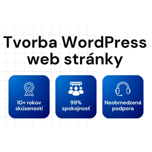 Profesionálna tvorba webu WordPress – moderná web stránka na mieru