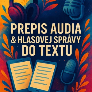 Prepis audia alebo hlasovej správy do textu