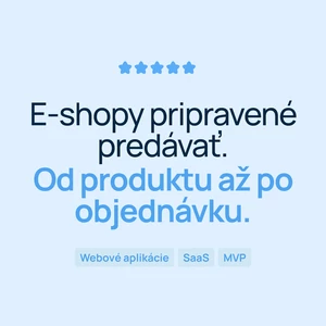 Vytvorím alebo rozšírim moderný e-shop na mieru