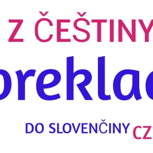 Překlad z češtiny do slovenčiny