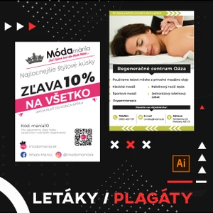 Ja spravím moderný leták / plagát