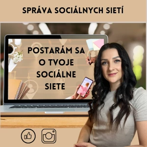 Budem ti spravovať sociálne siete IG + FB