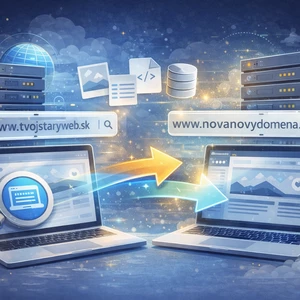 Presun webu na nový hosting / inú doménu