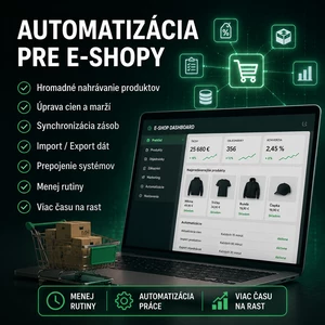 Automatizujem prácu vo vašom e-shope a ušetrím vám čas