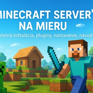 Vytvorím ti komplet Minecraft server na mieru - od nuly až po spawn