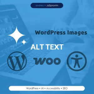 Napíšem ALT texty pre obrázky na WordPresse či WooCommerce eshope cez AI