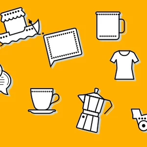 Nakreslím jednoduché ikonky sada 5 ikonek - digitálně