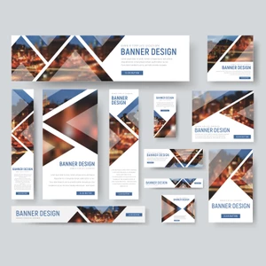 Kompletný set bannerov pre Google AdWords - 20 ks