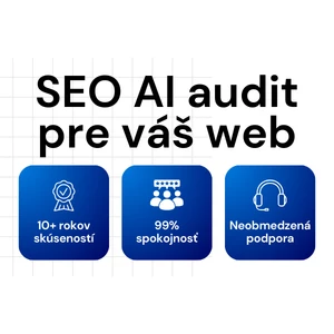 SEO audit webu s umelou inteligenciou – presná analýza a AI odporúčania