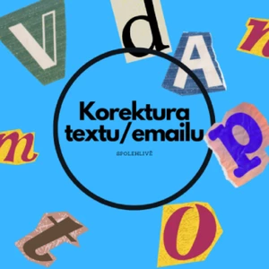 Korektura emailů a textů
