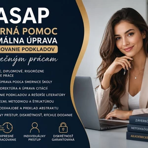 ASAP úprava záverečných prác