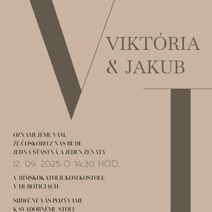 Svadobné oznámenia 