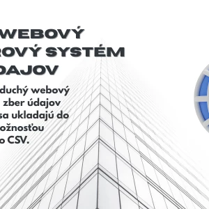 Vytvorím webovy formularovy system na zber udajov
