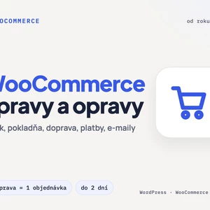 WooCommerce úpravy a opravy košík pokladňa doprava platby a e-maily