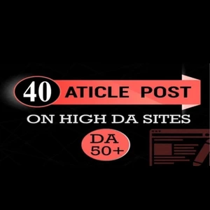 Manuálne vytvorenie 40 spätných odkazov cez publikovanie článkov