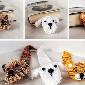 ja spravím háčkovanú záložku -zvieratko