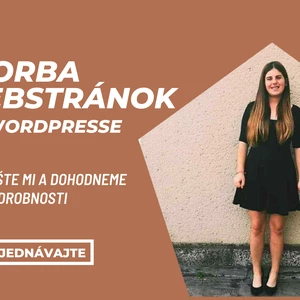 Ponúkam tvorbu jednoduchej webstránky vo WordPresse