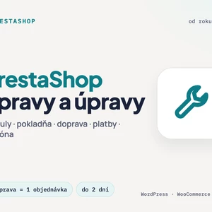 PrestaShop opravy úpravy a nastavenie modulov