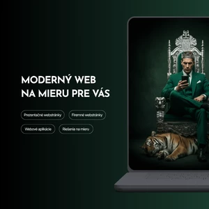 Moderný web pre firmy a jednotlivcov