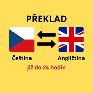 Překlady mezi angličtinou a češtinou
