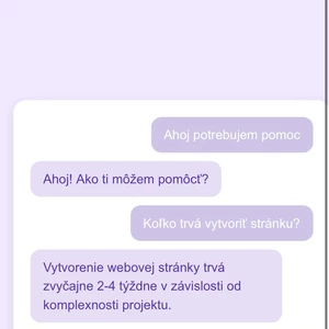 Chatbota pre vašu webovú stránku