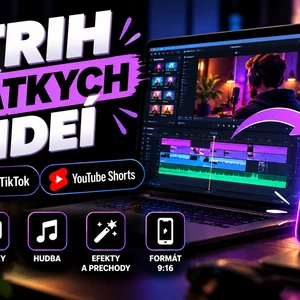 Zostriham vam Reel TikTok alebo YouTube Short