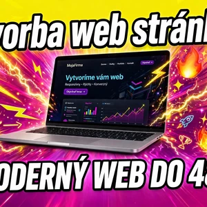  MODERNÝ WEB KTORÝ PREDÁVA Dodanie do 48h 8 rokov skúseností